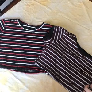 Striped crop top